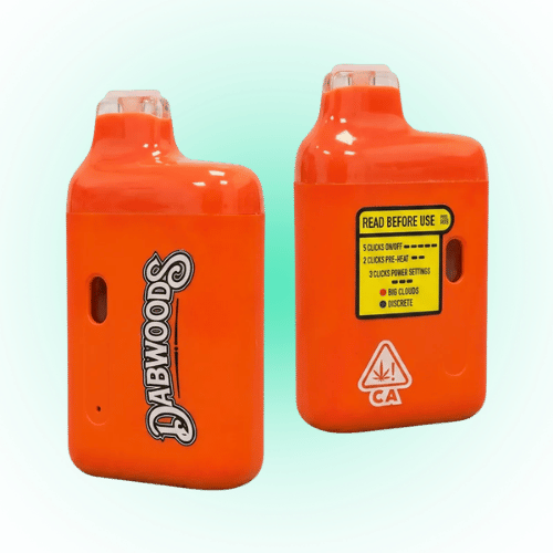 New Dabwoods Premium Rechargeable Vape Pens Liquid Diamond Series 1G (Empty Cart)