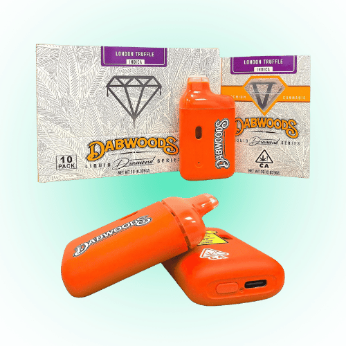 New Dabwoods Premium Rechargeable Vape Pens Liquid Diamond Series 1G (Empty Cart)