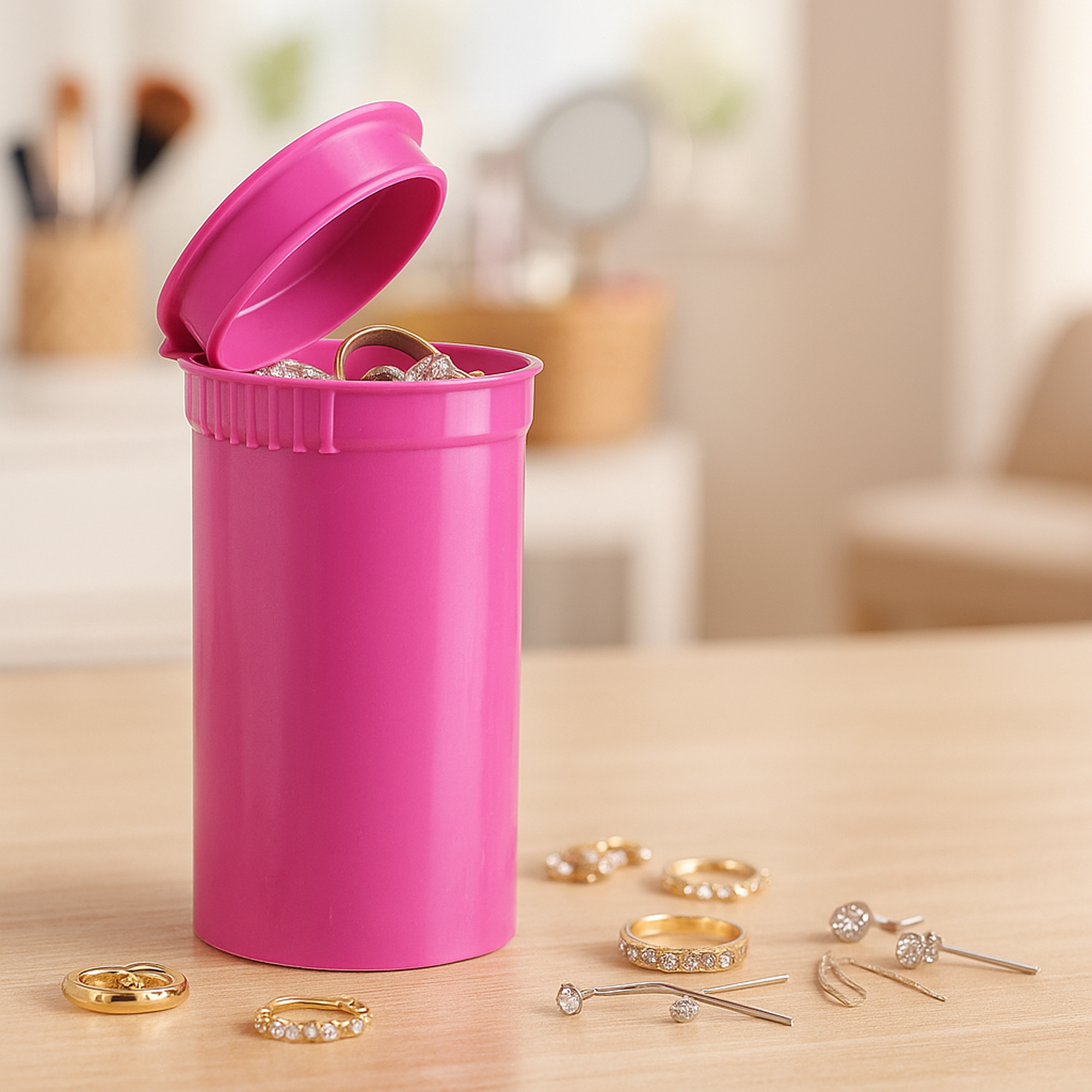 75 X 60 Drams Pop Top Containers Vials, Child Resistant Bottles, Herbs & Medicine Container - Image 3