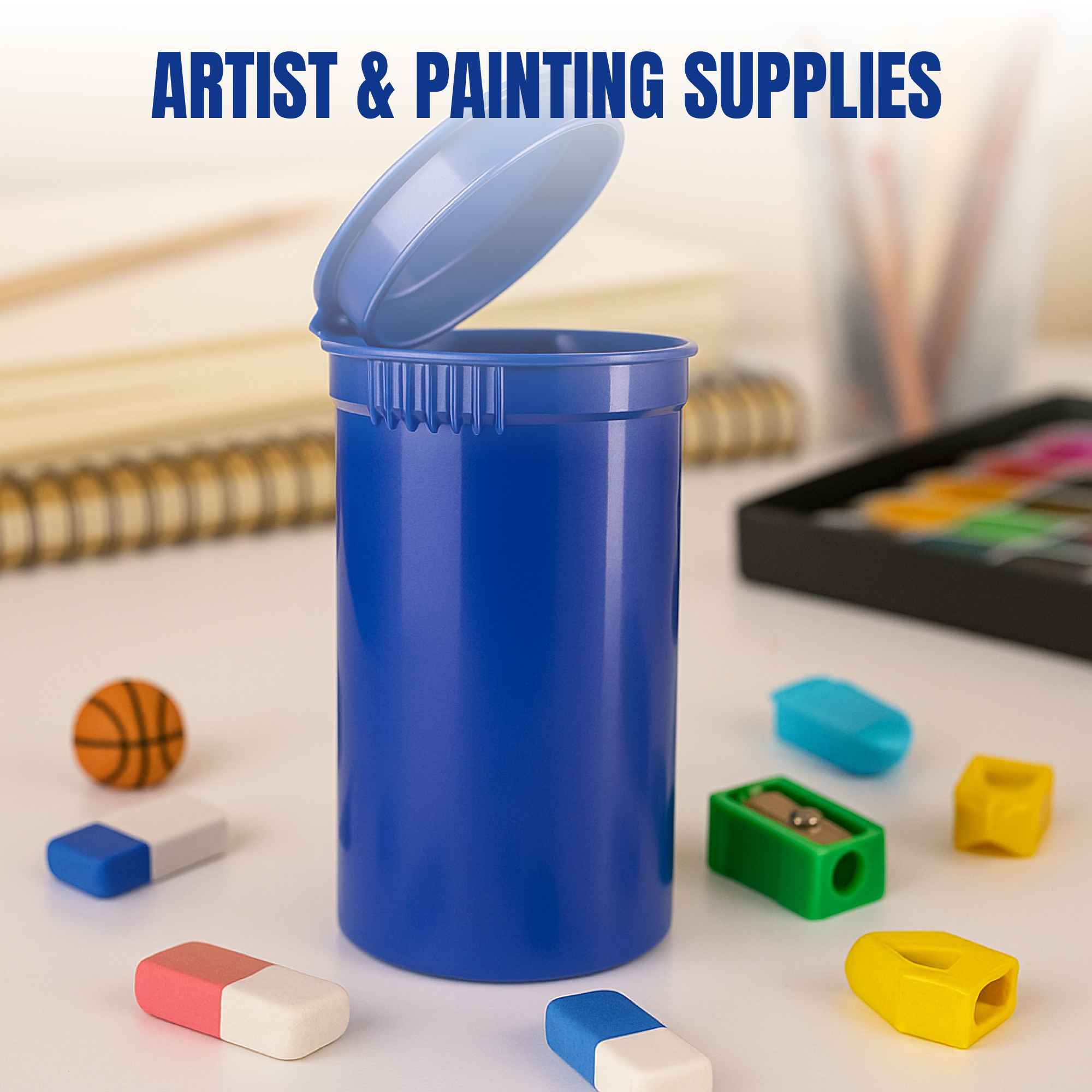 75 X 60 Drams Pop Top Containers Vials, Child Resistant Bottles, Herbs & Medicine Container - Image 4