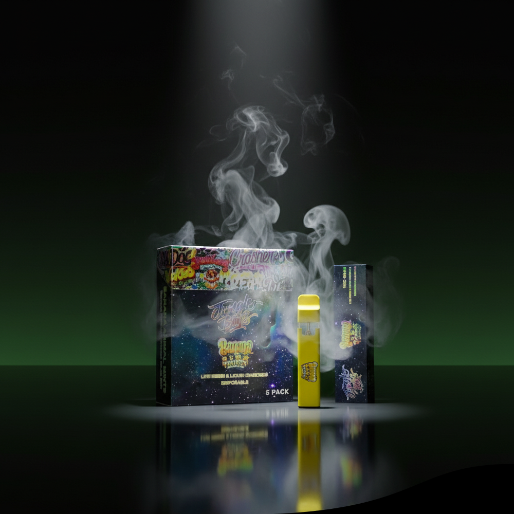 E-Cigarettes Jungle Boys Up In Space 1.0ml Vape Pens 380mah Rechargeable Battery Empty Vaporizer With Exquisite Packaging | Pack Of 10