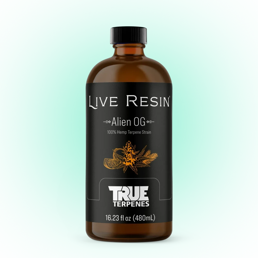True Terpene Live Resin – Available As 5ml , 10ml , 25ml ,100ml