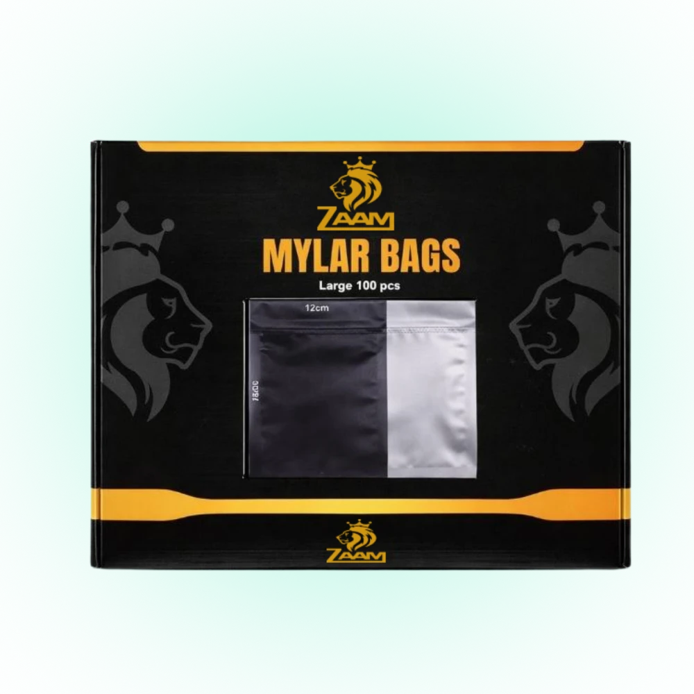 Mylar Bags Large 100 Pcs Box