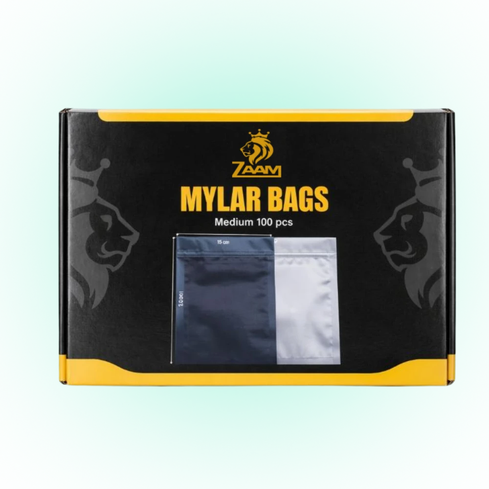 Mylar Bags Medium 100 Pcs Box