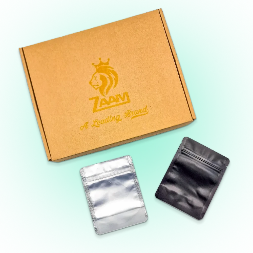 Mylar Bags Small 100 Pcs Box