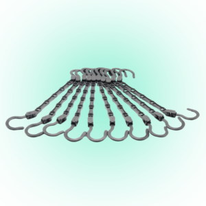 Zaam Magic Hangers – Closet Space Saver Organizer (Set Of 10) | Heavy Duty Sturdy Hooks