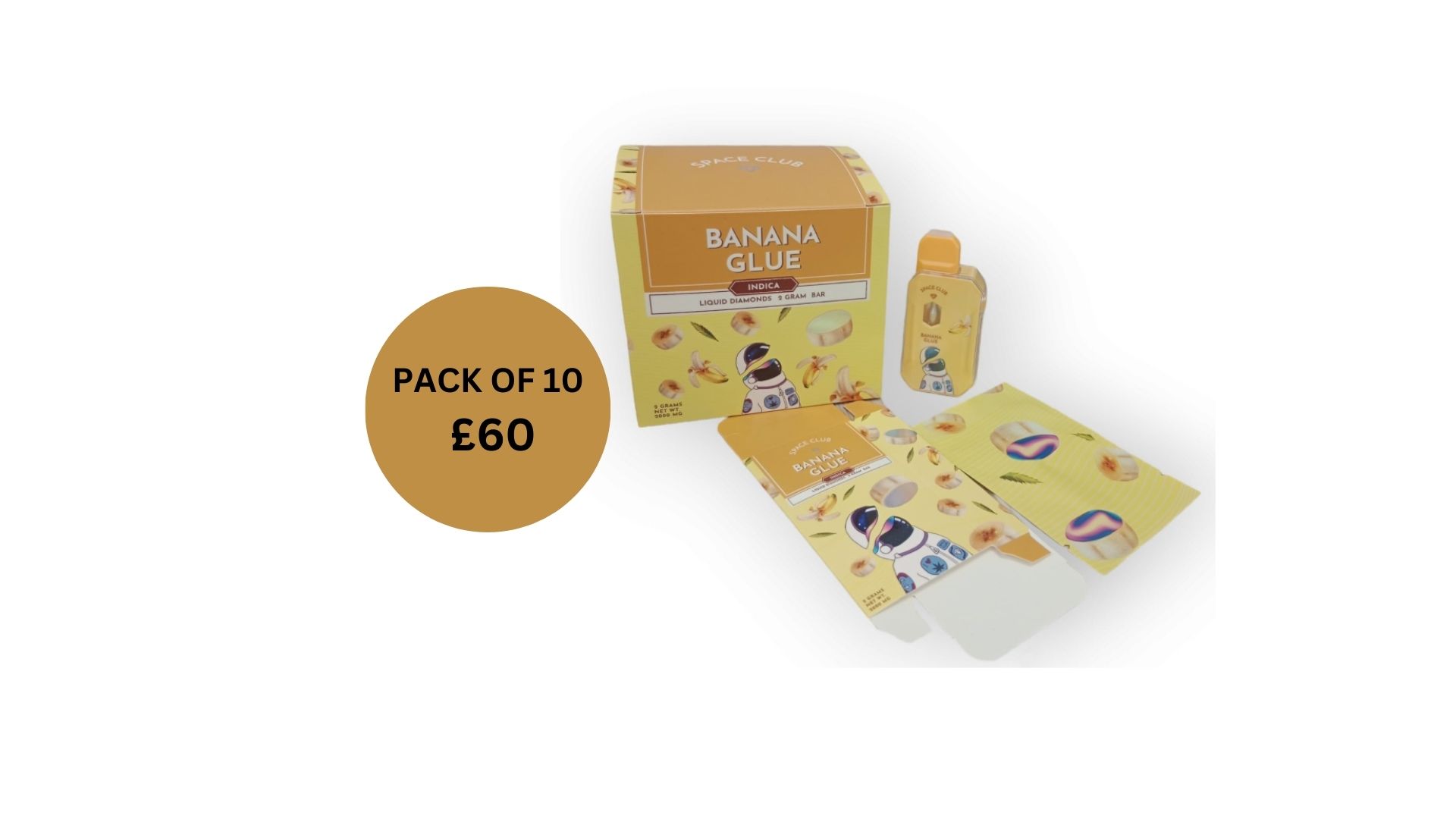 New SPACE CLUB Pen 2ml Ceramic Coil Pod 380mAh Rechargeable Battery - Image 9