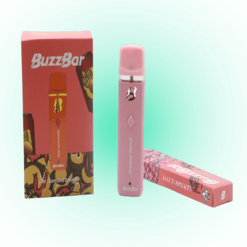 Buzz Bar Vape 2g Live Diamond Vape Pen – Empty, 5-Pack
