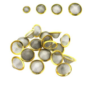 Conical Pipe Filter Screens – 18+ Only – Metal, Wood, Glass Pipes ,High-quality metal construction