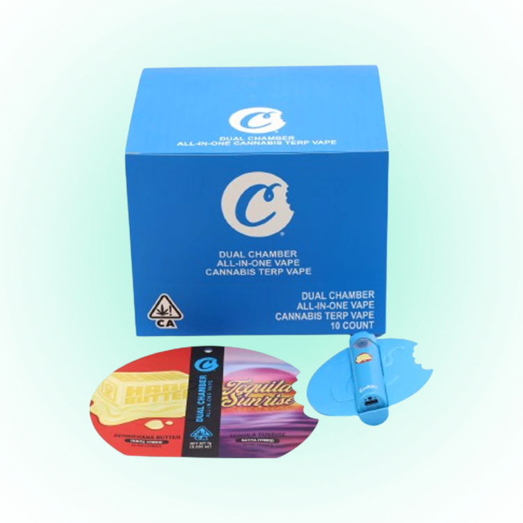 Cookies Duel Vape Pen (EMPTY) Refillable Portable Vape Device Pack Of 10