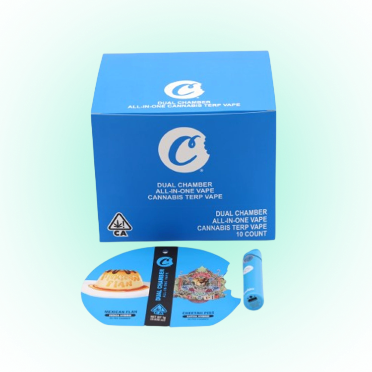 Cookies Duel Disposable Vape Pen (EMPTY) Refillable Portable Vape Device Pack Of 10