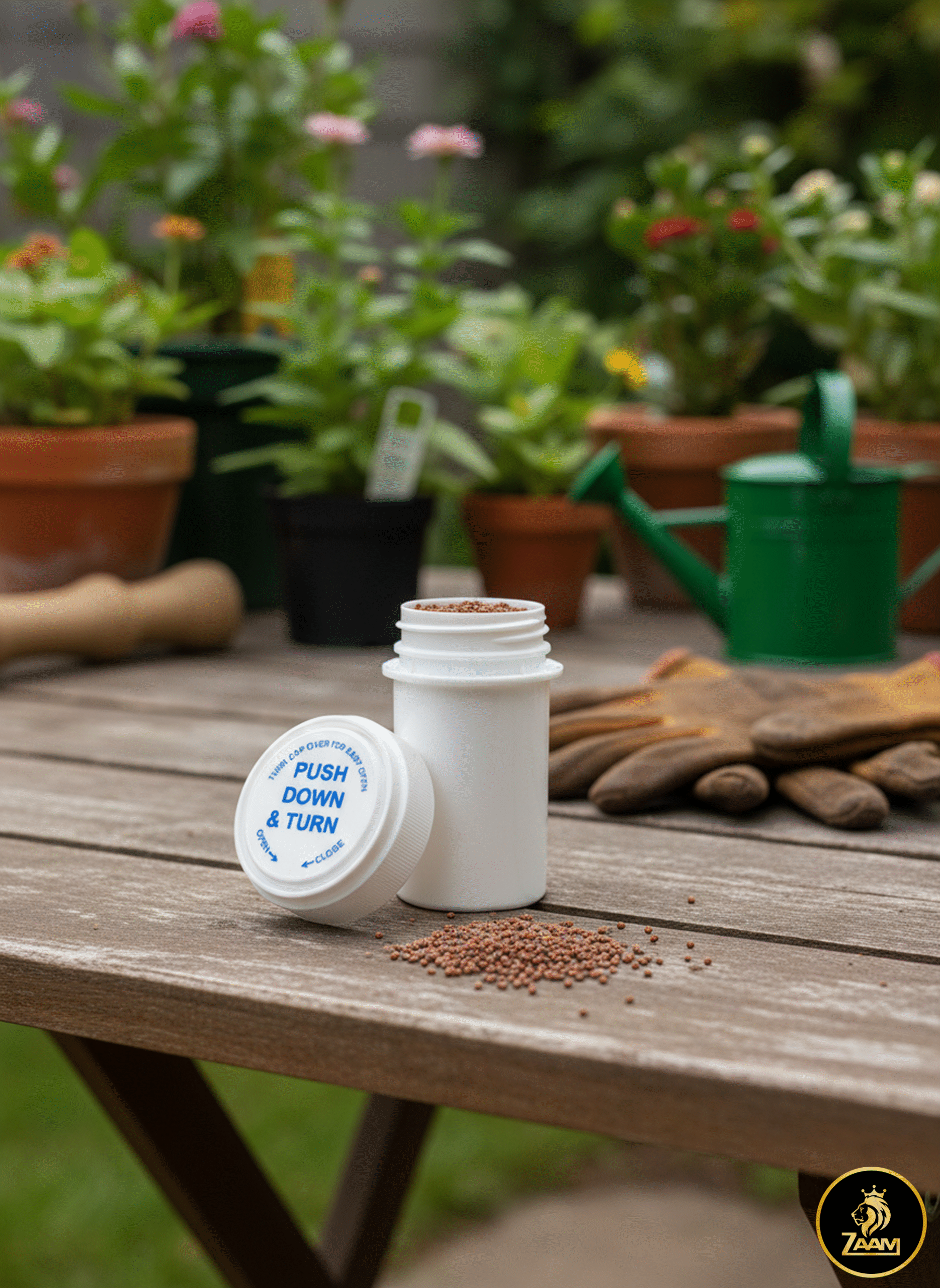 20 Dram Kush N Turn Reverse Cap Bottles Pop Tops, Twist Cap Bottles Container Vials RX - Image 3