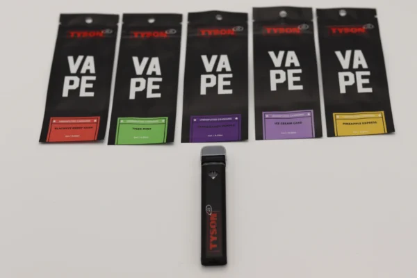 Tyson Vapes Empty Vape Pen Rechargeable 280mah 1.0ml - Image 4