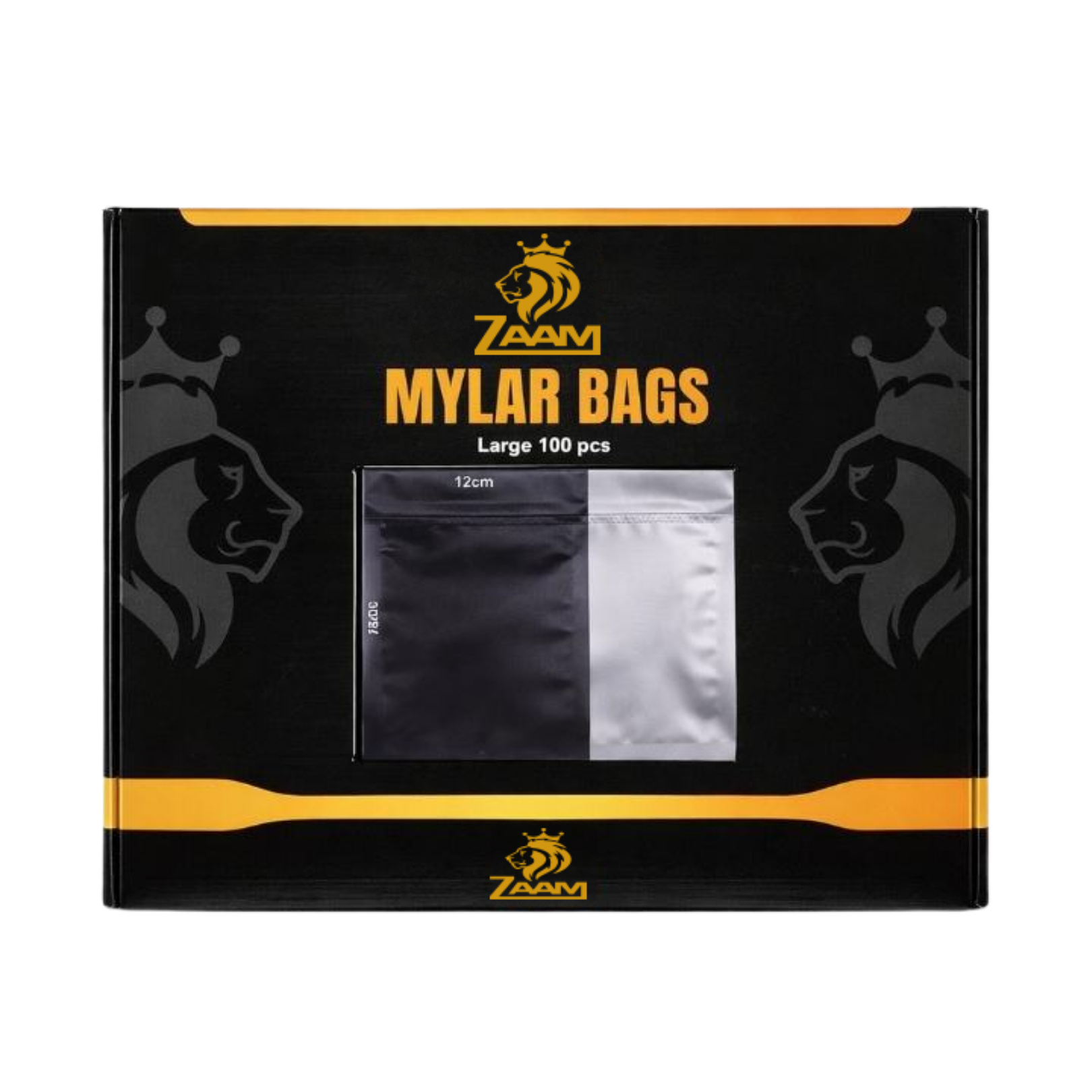 Mylar Bags Large 100 Pcs Box