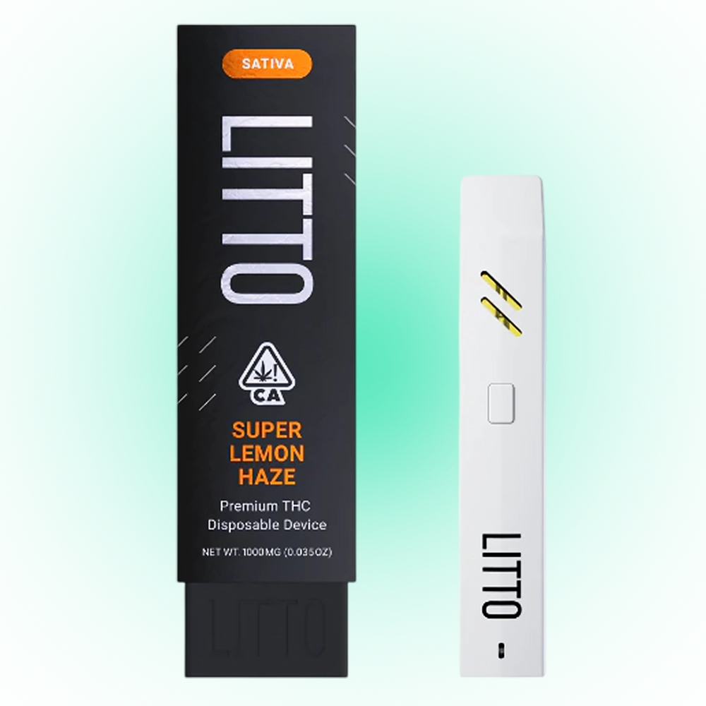 New LITTO Live Resin Vape Pen ALL-IN-ONE EMPTY VAPE PEN, ONE GRAM LIVE RESIN