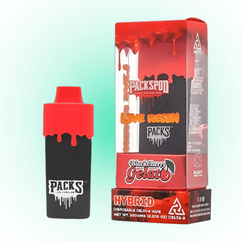 PacksPods Live Resin 1g Disposable Vape – Premium, Potent, And Portable