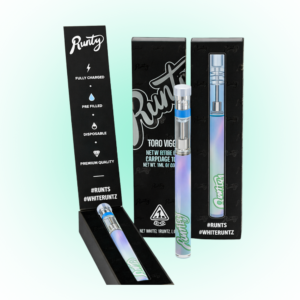 Runtz Re-useable Vape Cartridge Empty