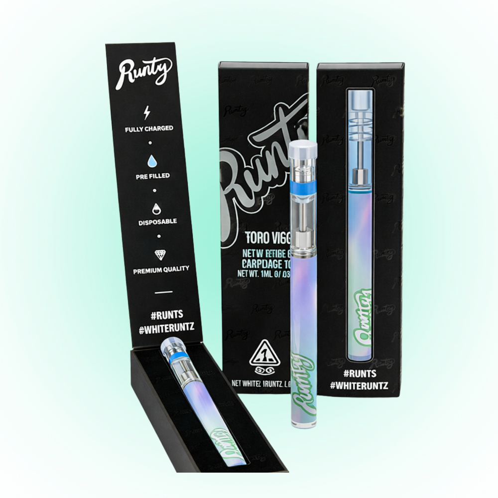Runtz Re-useable Vape Cartridge Empty