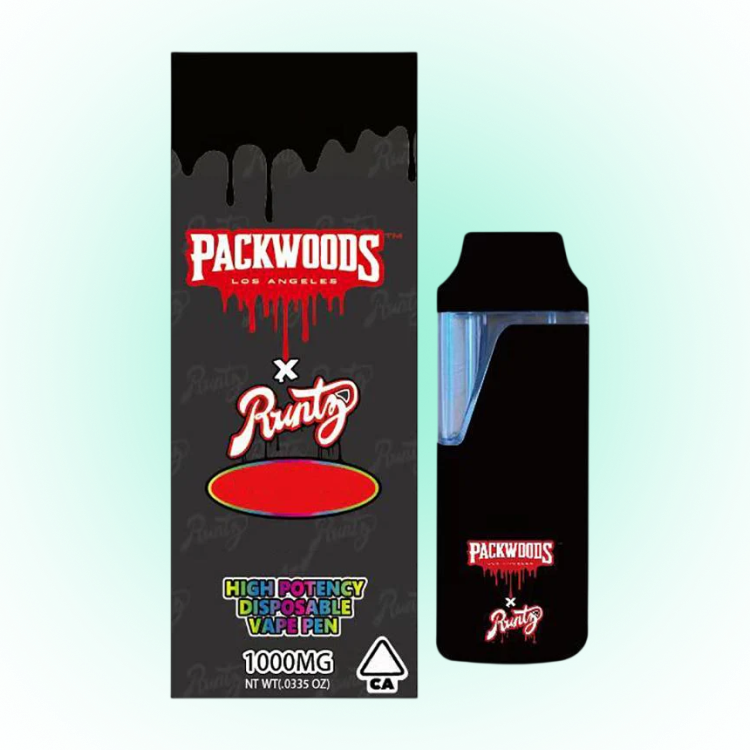 Runtz x Packwoods vape pens (Empty) - 1g - Ten Colours