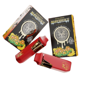 Maverick 1.0MG Vape | Premium E-Cigarette | Tobacco Flavoured | Hash Rosin |Empty | Refillable