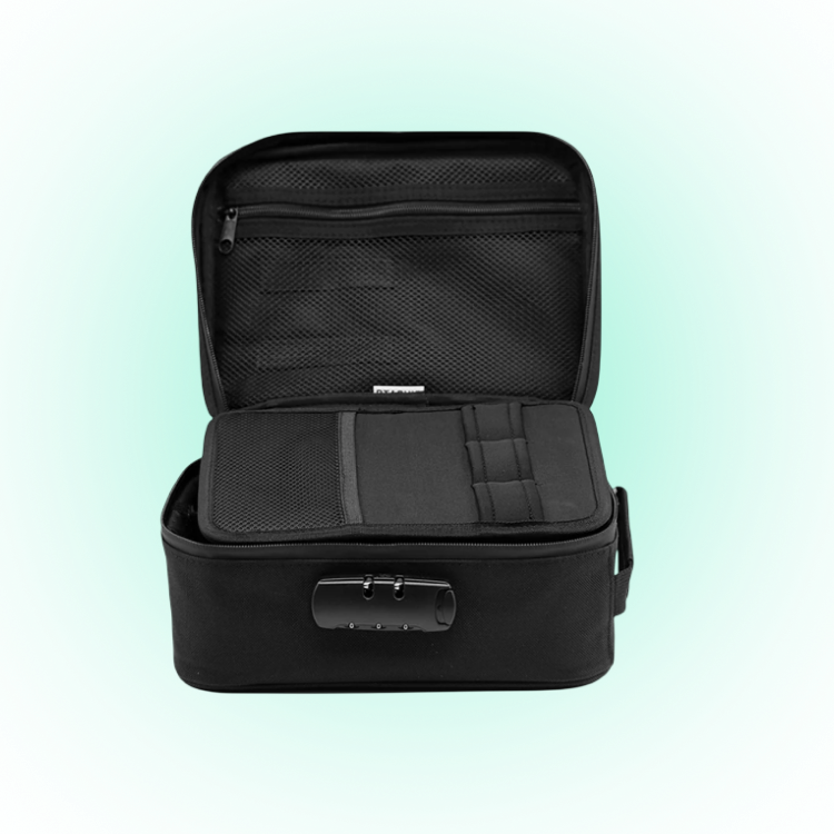 Storage Bag Secure Storage Heavy Duty Child Proof Combo Lock To Prevent Unwanted Acces