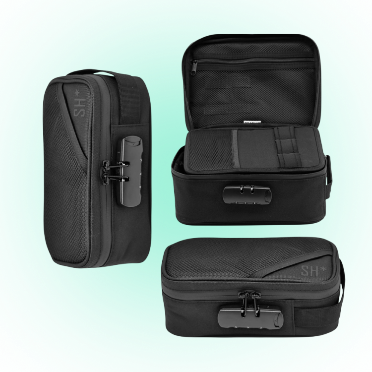 Storage Bag Secure Storage Heavy Duty Child Proof Combo Lock To Prevent Unwanted Acces
