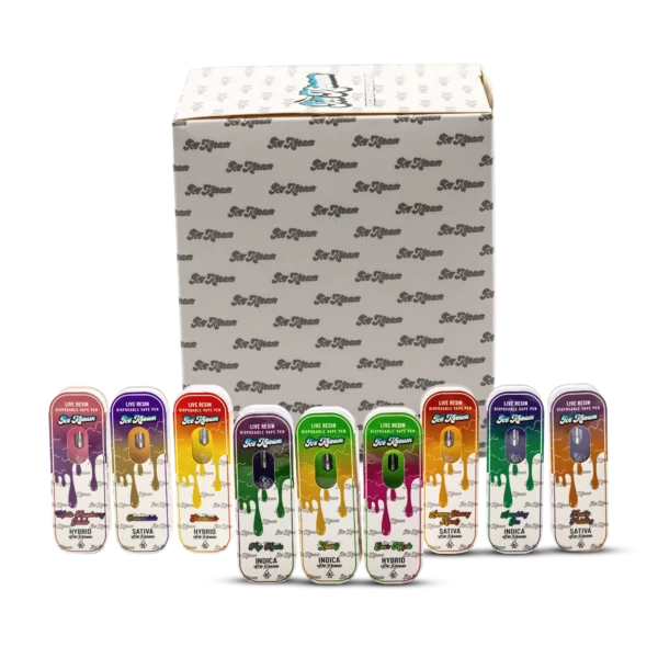 Ice Kream Live Resin Disposable Vape Pen High-Potency Disposable Vape EMPTY