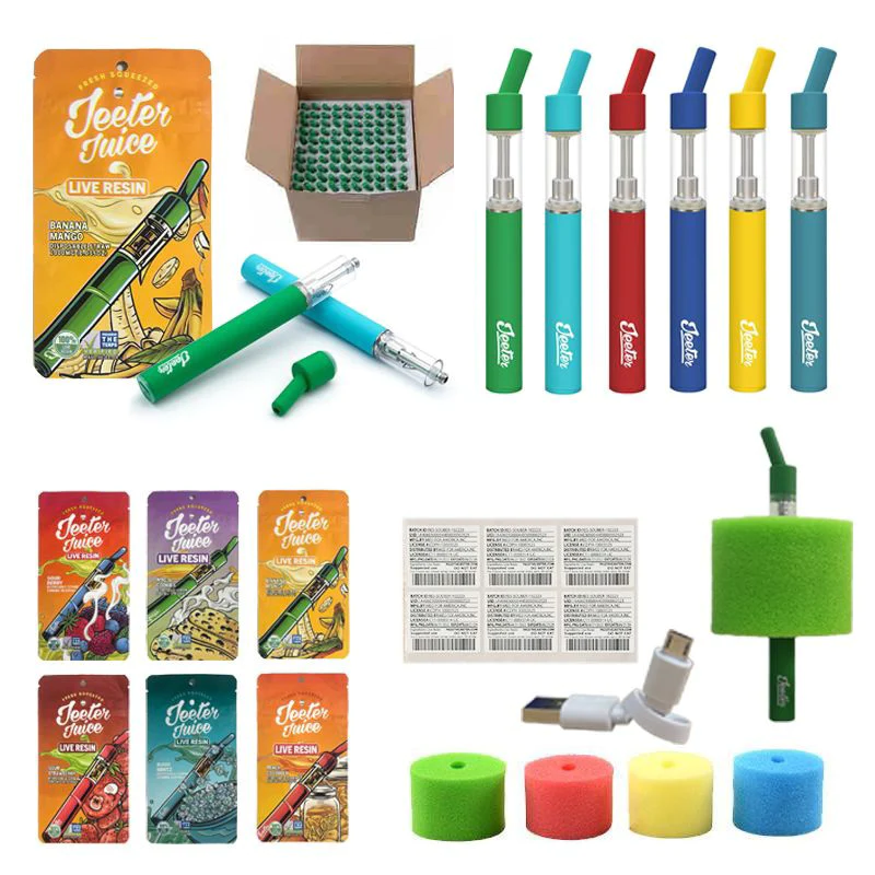 JEETER Juice Pack Of 10 Live Resin Rechargeable E Cigarette Device (EMPTY) 1.00 Ml - Image 3