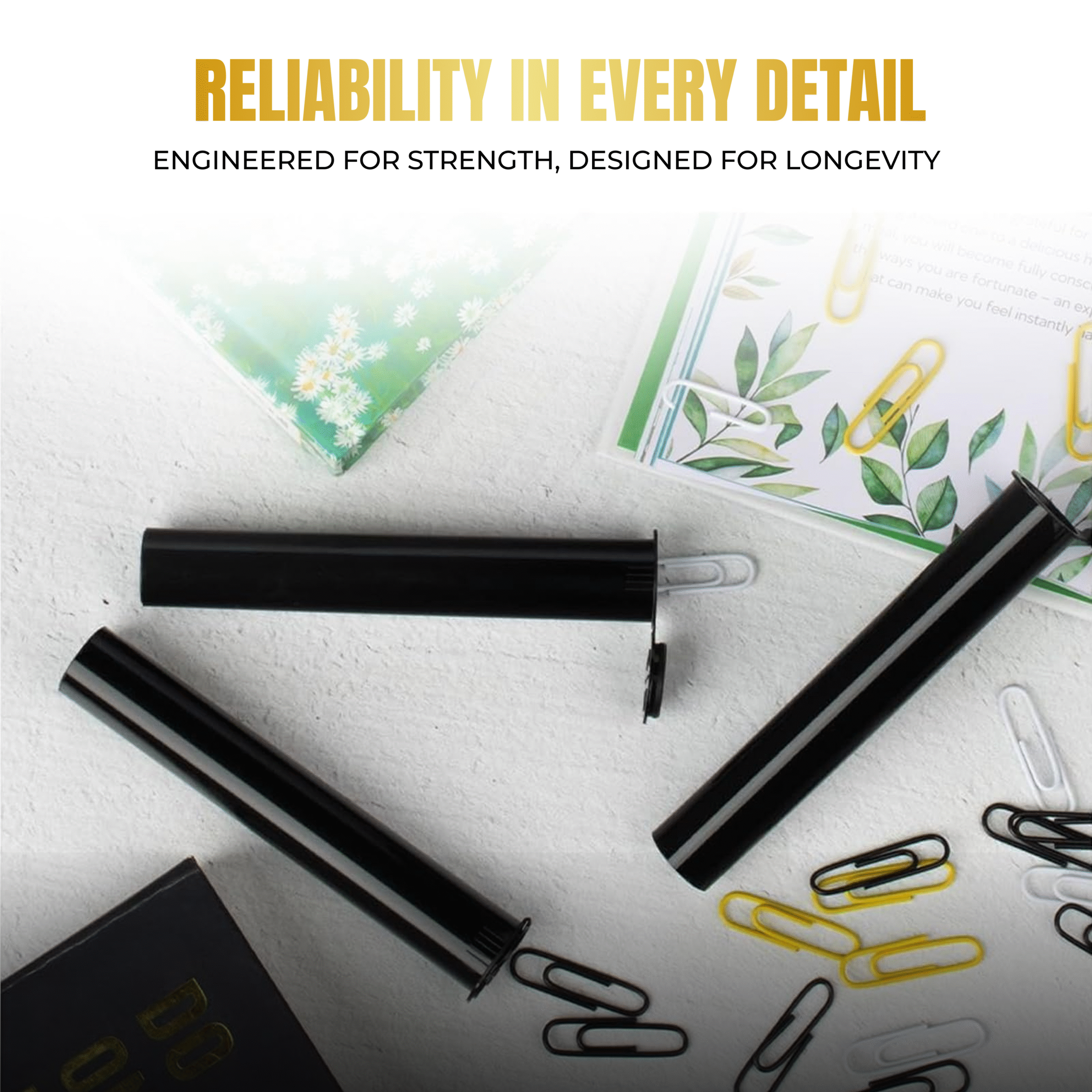 109mm Tube Vials Poptop Storage Containers Pre-Roll Tube Cigarette Tubes