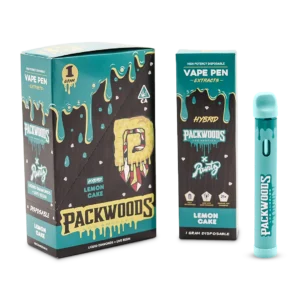 Packwoods Live Resin Disposable Vape 1G( EMPTY) INDICA/HYBRID/SATIVA For Flavourful Journey