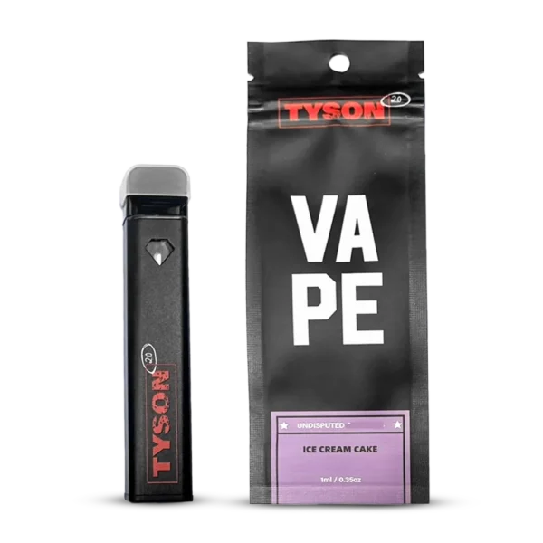 Tyson Vapes Empty Vape Pen Rechargeable 280mah 1.0ml