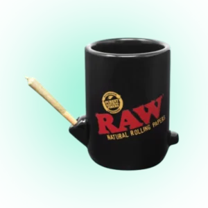 RAW Wake Up & Bake Up Cone Mug