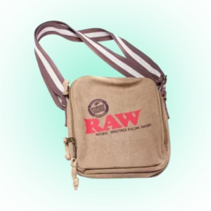 RAW Rolling Papers BROWN shoulder bag