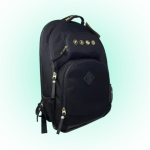 Raw Rolling Papers Backpack Door-Water Resistance- Black