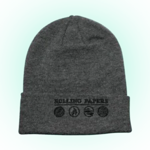 Raw Rolling Paper Grey Beanie