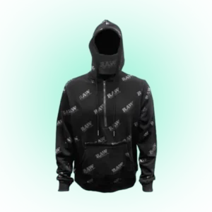 RAW RAWLER BLK ON BLK HOODIE