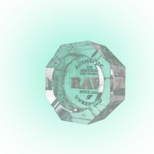 RAW Crystal Glass Ashtray