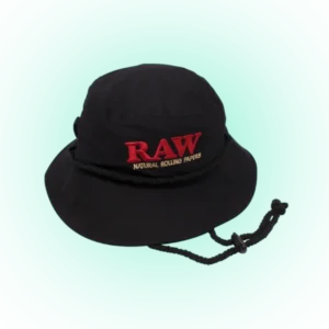 RAW – BUCKET HAT – BLACK