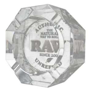 RAW Crystal Glass Ashtray