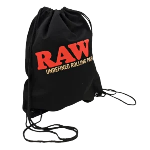 RAW Drawstring Bag – Black