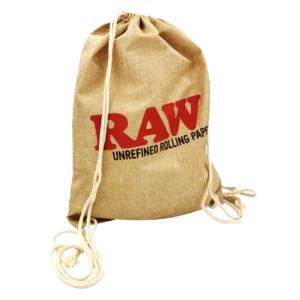 RAW Drawstring Bag – Tan