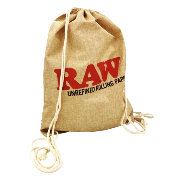 RAW Drawstring Bag – Tan