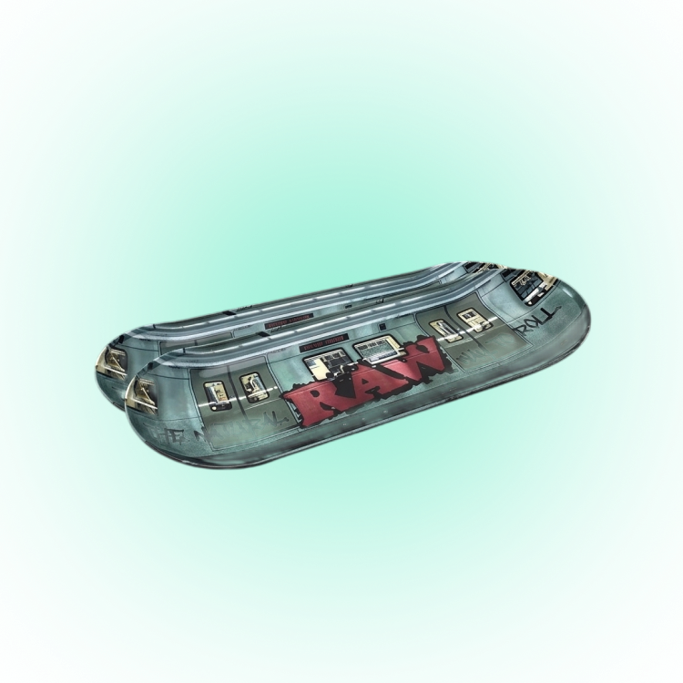 RAW METAL SKATE DECK GRAFFII TRAY