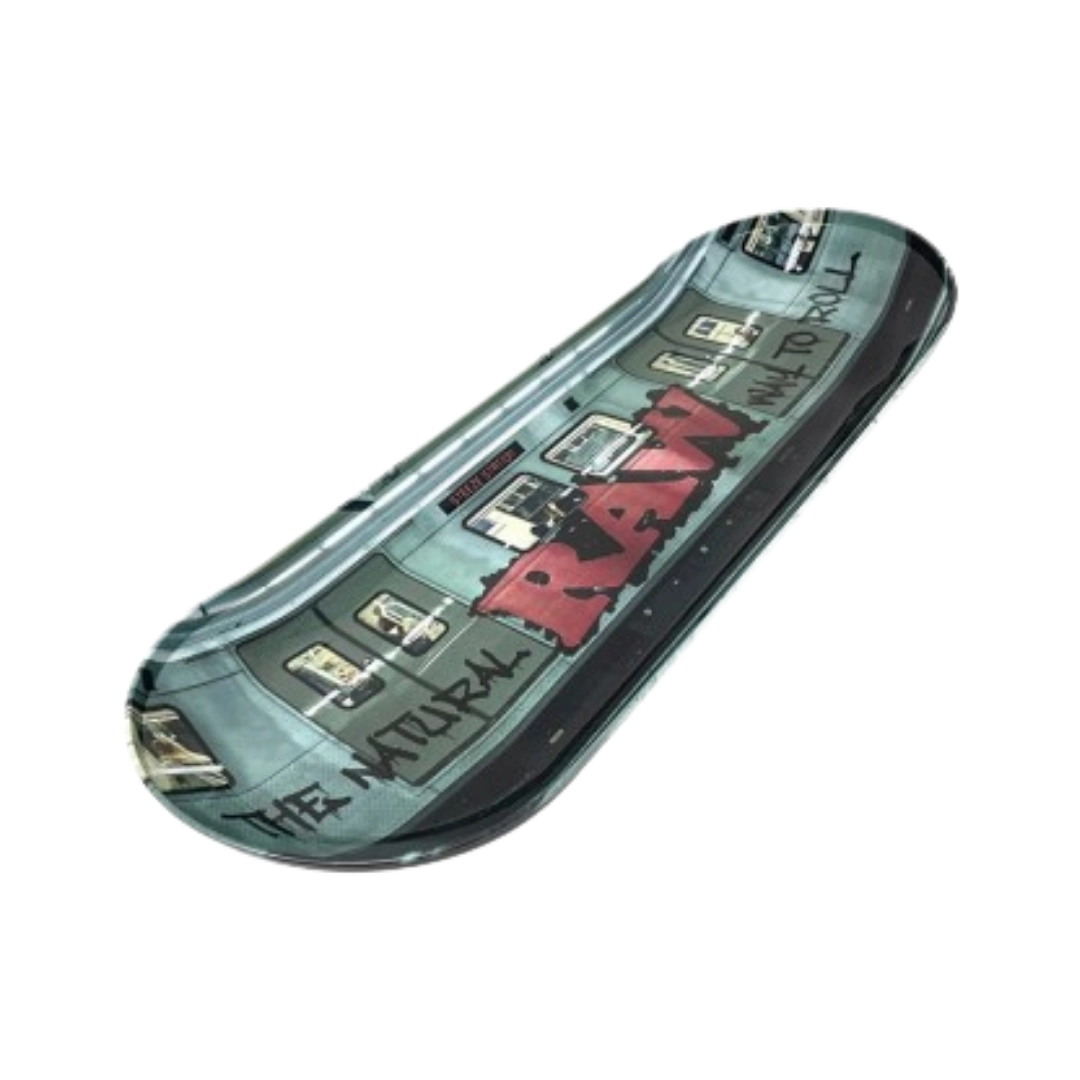 RAW METAL SKATE DECK GRAFFII TRAY