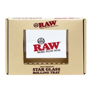 RAW Mini Glass Rolling Tray