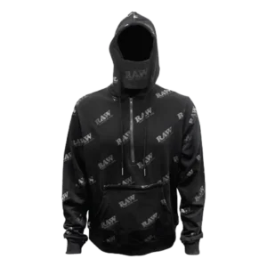 RAW RAWLER BLK ON BLK HOODIE