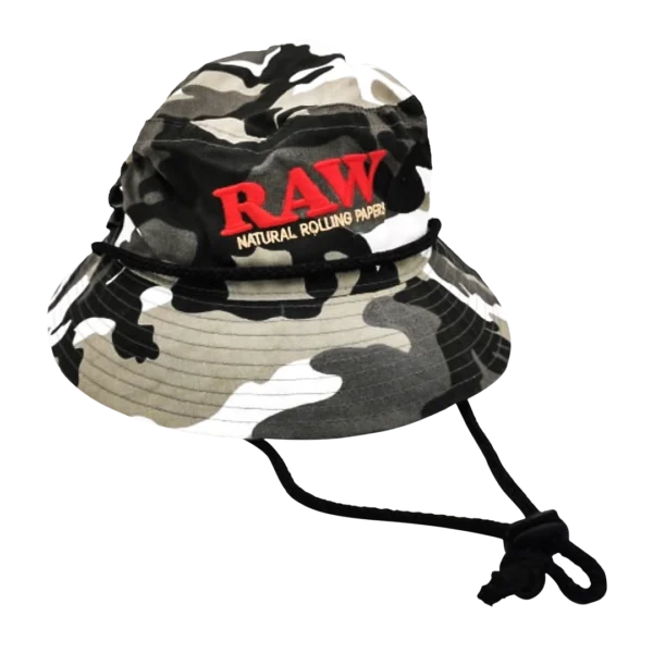 RAW – BUCKET HAT – CAMO