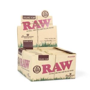 RAW Organic Connoisseur King Size Slim with Tips