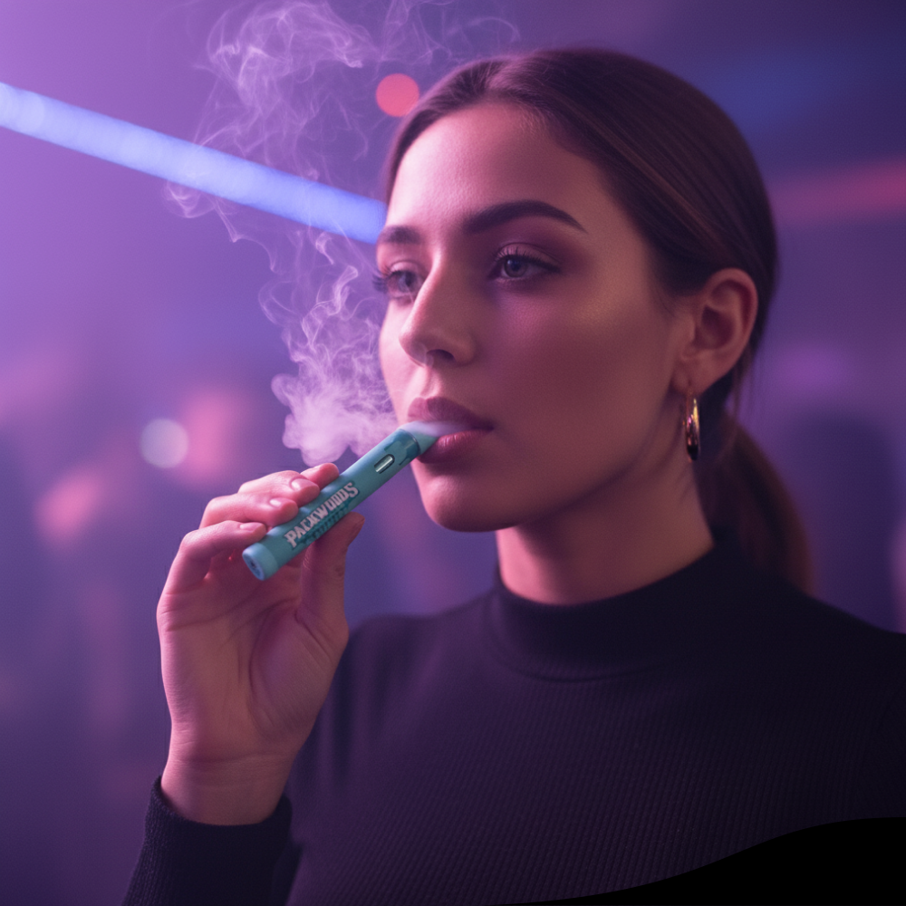 Packwoods New Live Resin 1G Rechargeable Vape ( EMPTY) INDICA/HYBRID/SATIVA - Image 3