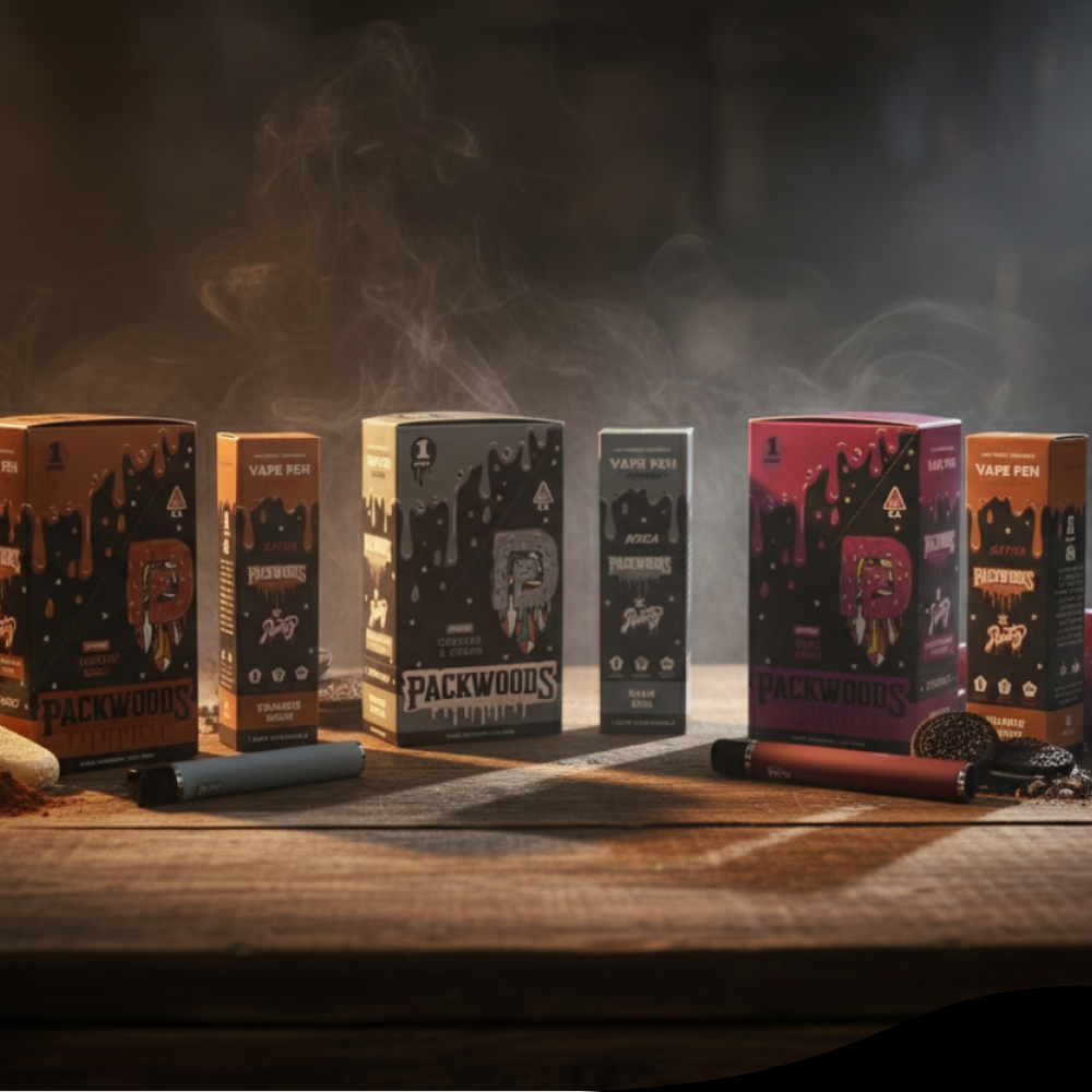 Packwoods New Live Resin 1G Rechargeable Vape ( EMPTY) INDICA/HYBRID/SATIVA - Image 5